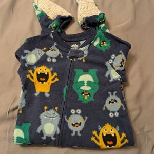 4 For $12 Bundle - Carter's Child Of Mine Footed Pyjama 2T